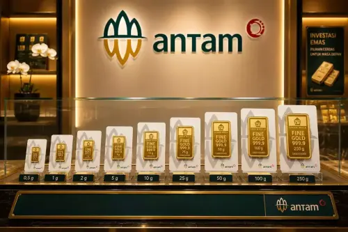 Laba Antam Melesat 34% Jadi Rp6,91 Triliun di Semester I-2026