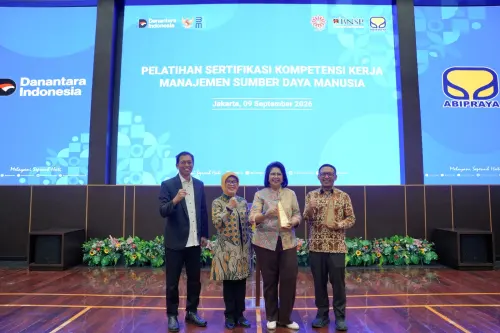 Brantas Abipraya Gelar Sertifikasi MSDM Gratis