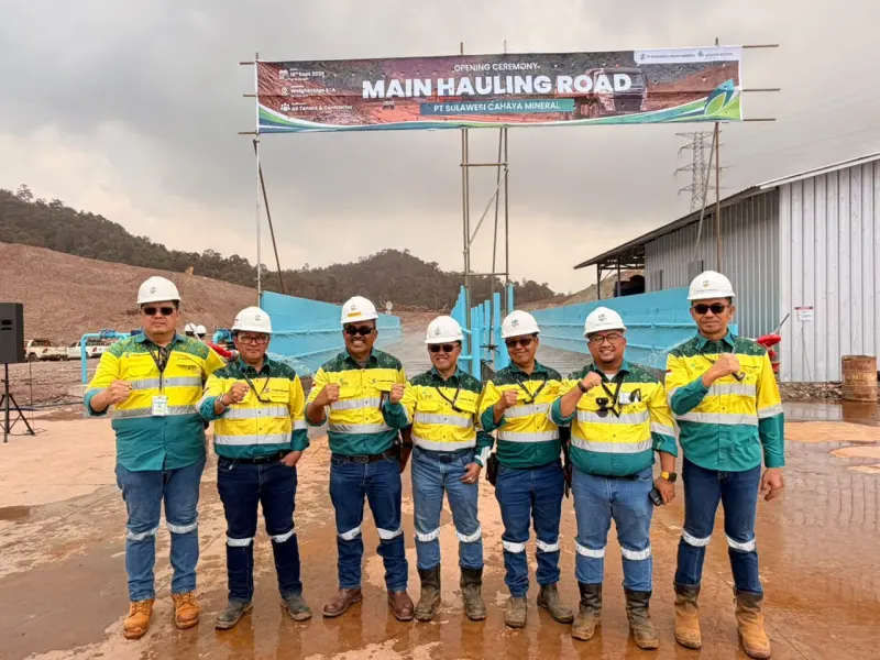 SCM Rampungkan Main Hauling Road, Perkuat Jalur Pengangkutan Ore ke Morowali