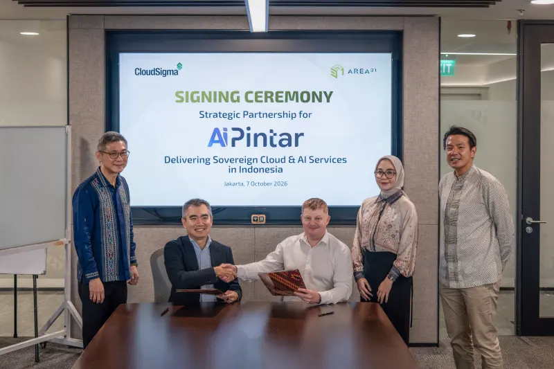 Gandeng CloudSigma, AREA Luncurkan Sovereign Cloud AiPintar
