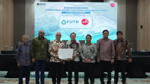 Beli Aset ADHI, FUTR Caplok 51 Persen Saham Dumai Tirta Persada