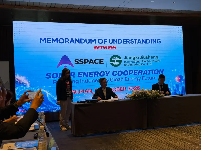 DOOH Teken Tiga MOU dengan Mitra Tiongkok di Wuhan, Rangkai Energi, Pembangunan, dan Penyewa AI Data Centre