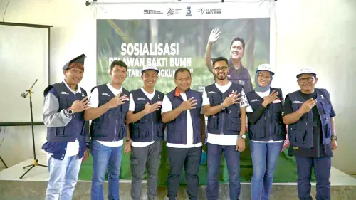 Askrindo Muda Merayakan Kemerdekaan Sebagai Relawan Bakti BUMN