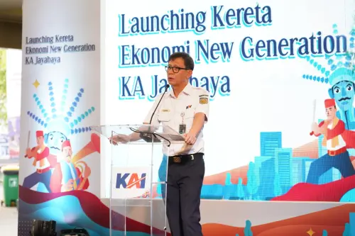 Kereta Ekonomi New Generation Mulai Beroperasi di KA Jayabaya