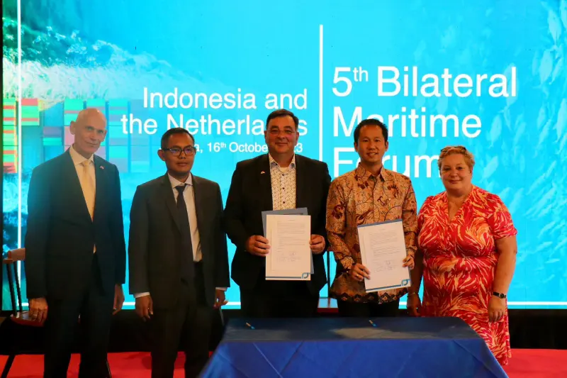 Gelar 5th Bilateral Maritime Forum (BMF) 2023, Indonesia - Belanda Perkuat Kerja Sama di Bidang Maritim