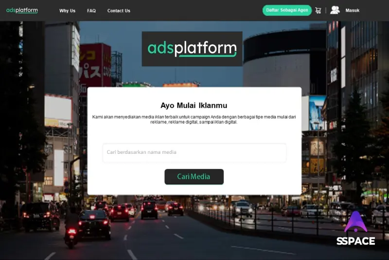 SSPACE Kembangkan “Ads Platform”, Marketplace bagi Industri Periklanan