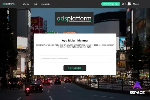 SSPACE Kembangkan “Ads Platform”, Marketplace bagi Industri Periklanan
