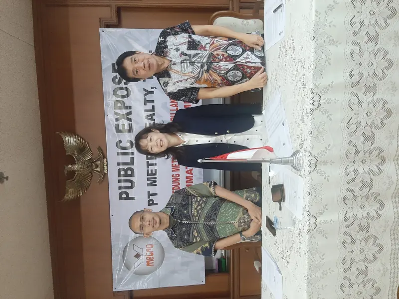 Anggarkan Capex Rp3 Miliar, Metro Realty Bidik Kenaikan Pendapatan Hingga 10% di 2024