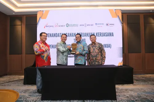 Askrindo Gaet 4 BPD, Teken Kerjasama Kredit Usaha Alsintan (KUA)