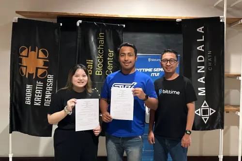 Bittime Kolaborasi dengan dengan Bali Blockchain Center dan Internet Computer Protocol Guna Perkuat Industri Blockchain
