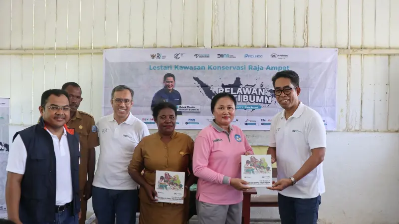 Bakti BUMN, Askrindo Hadir di Raja Ampat