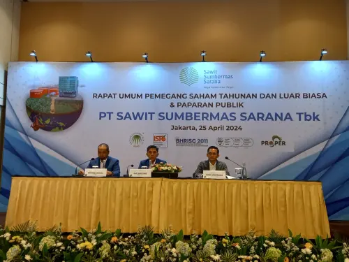 Laba Sawit Sumbermas Sarana (SSMS) Melonjak 62 Persen Jadi Rp819 Miliar di 2024