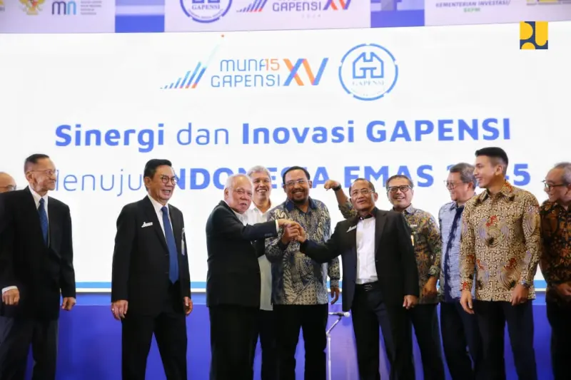 Buka Munas GAPENSI XV Tahun 2024, Menteri Basuki Dorong Peningkatan Kinerja Industri Konstruksi