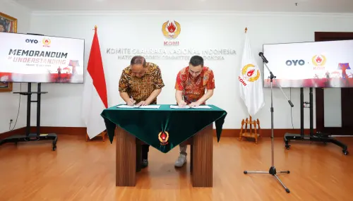 Hotel OYO Tandatangani MoU dengan KONI Pusat Jelang PON XXI Aceh-Sumut 2024