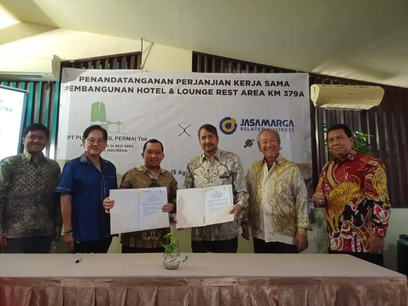 Gandeng Entitas Jasa Marga (JSMR), Puri Sentul Permai (KDTN) Siap Bangun Xpress Hotel Di Rest Area Km 379A Tol Batang-Semarang