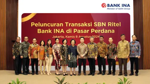 Miliki Layanan Pembelian SBN Ritel di Pasar Perdana, BINA Ramaikan Program Pembiayaan Negara