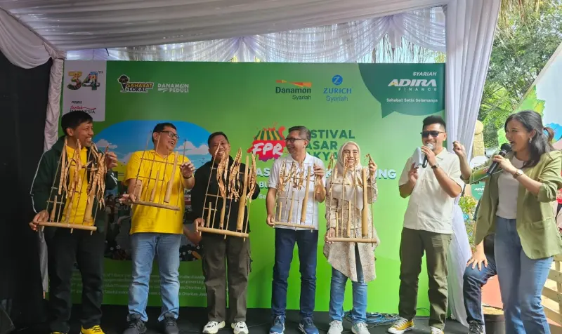 Dorong Pertumbuhan Ekonomi Lokal, Adira Finance dan Bank Danamon Gelar Festival Pasar Rakyat di Rangkasbitung