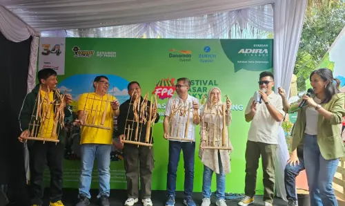 Dorong Pertumbuhan Ekonomi Lokal, Adira Finance dan Bank Danamon Gelar Festival Pasar Rakyat di Rangkasbitung