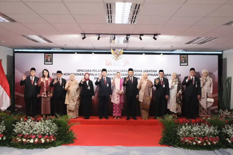 Lakukan Transformasi Organisasi, OJK Lantik 4 Pejabat Baru