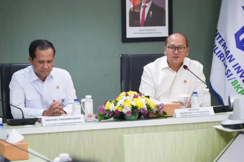 Optimalkan Potensi Ekonomi Kawasan Terintegrasi, BKPM Gandeng Kementerian Transmigrasi