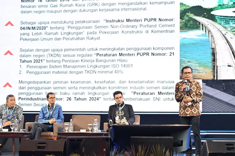Semen Indonesia (SMGR) Dukung Pembangunan Infrastruktur dan Perumahan Semen Hijau