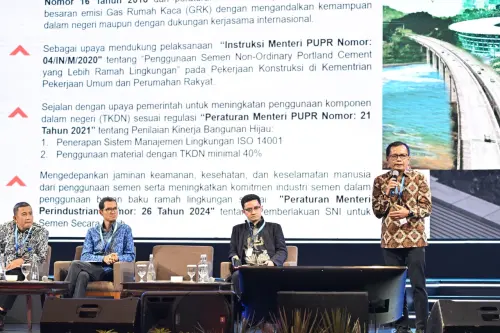 Semen Indonesia (SMGR) Dukung Pembangunan Infrastruktur dan Perumahan Semen Hijau