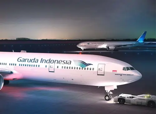 Saham Garuda Melesat 33%, Rugi Menyusut 45% di Kuartal I