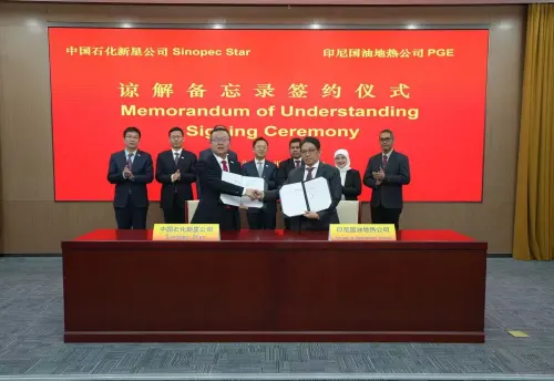PGE dan Sinopec Star Sepakat Kembangkan Energi Panas Bumi