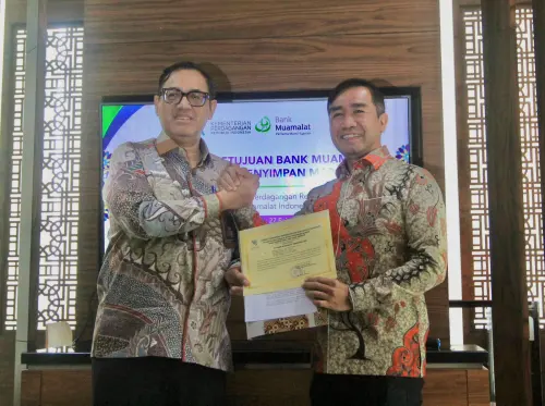 Sejarah Baru! Bank Muamalat Jadi Bank Syariah Pertama Penyimpan Dana Jaminan