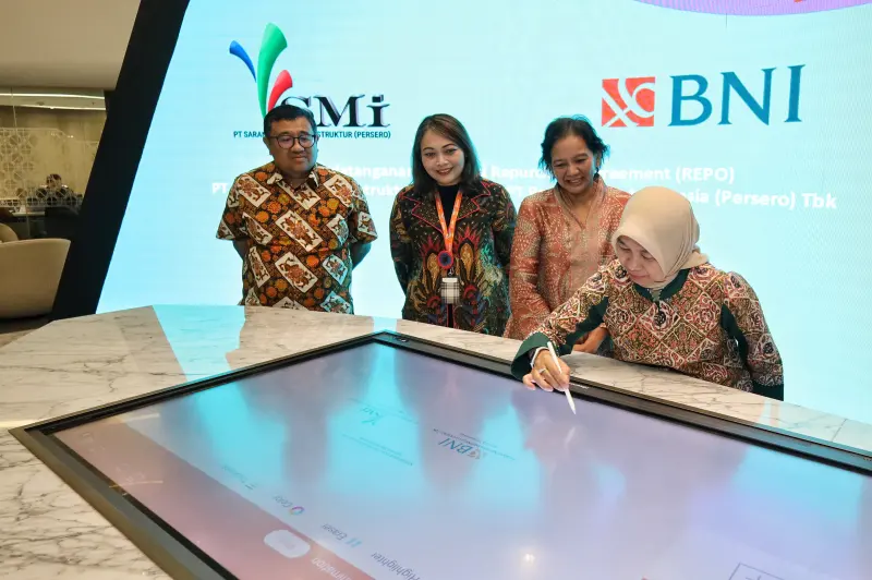 BNI dan SMI Jalin Kerja Sama Repo Rp 550 Miliar untuk Pembiayaan Infrastruktur