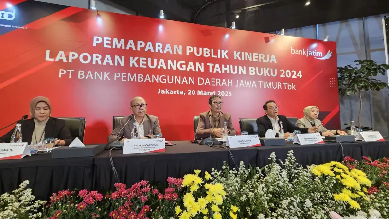 Cetak Sejarah, Bank Jatim (BJTM) Kantongi Laba Tertinggi diantara BPD se-Indonesia Rp 1,28 T