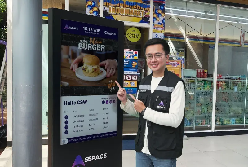 SSPACE (DOOH) Meluncurkan Periklanan Berbasis AI, Perkuat Posisi di Industri OOH dan DOOH