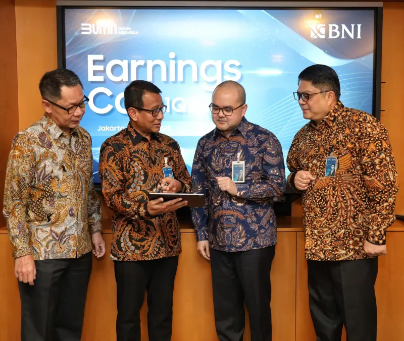 Kredit dan Tabungan BNI Tumbuh Solid di Atas 10% di Q1-2025