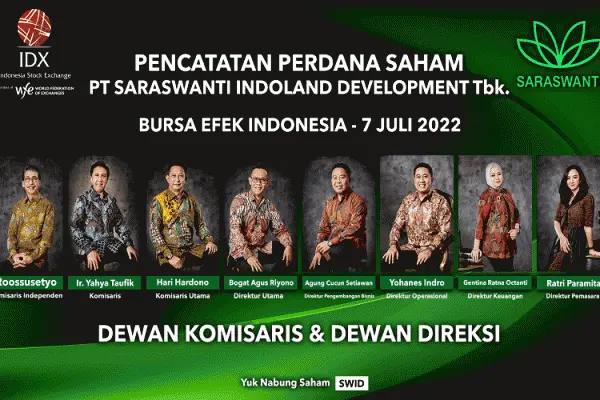 Pendapatan Tipis Bikin Laba Saraswanti Indoland Development (SWID) Jeblok