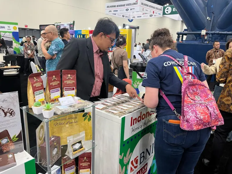 BNI Xpora Pamerkan Keunggulan Kopi Nusantara di Specialty Coffee Expo AS