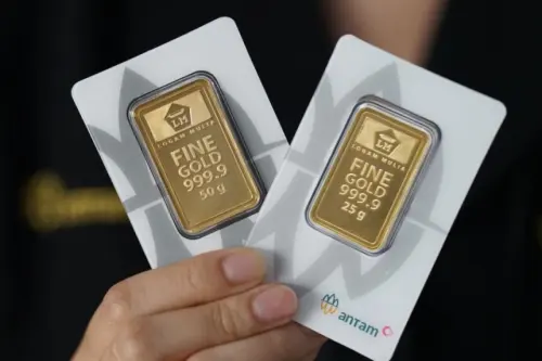 Harga Emas Antam Terkoreksi Rp50 Ribu, Tembus Rp2,645 Juta per Gram