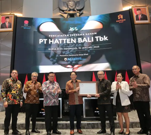 Hatten Bali (WINE) Bidik Penjualan Double Digit di 2025, Begini Strateginya