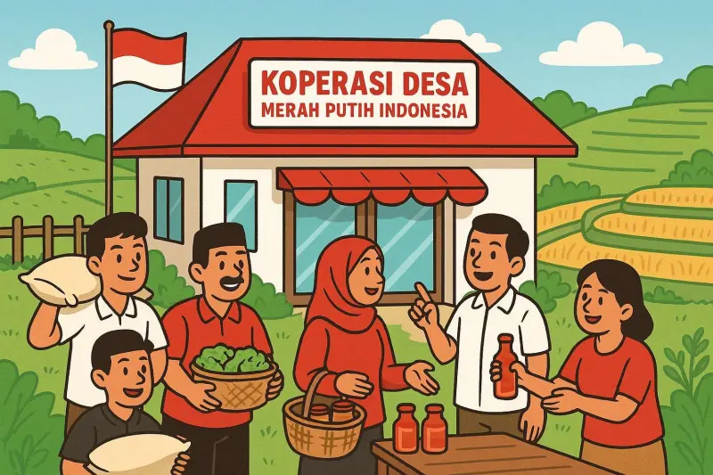 Presiden Prabowo Dorong 80 Ribu Kopdes Merah Putih Beroperasi di Akhir 2025