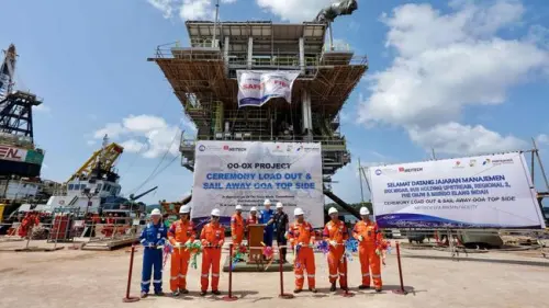 Anjungan OOA Resmi Berdiri, PHE Bidik Kenaikan Produksi Migas