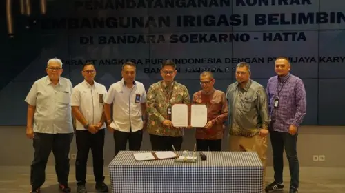 WIKA Kembali Garap Proyek Irigasi, Nilai Kontrak Rp302,81 Miliar