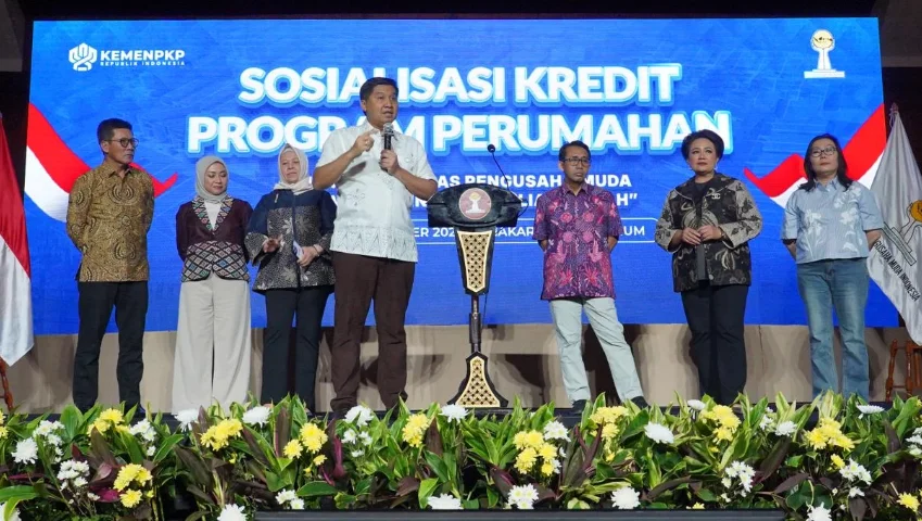 Maruarar Sirait Targetkan Jatim Serap KUR Perumahan Rp20 Triliun
