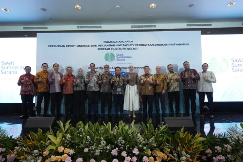 7 Perbankan dan 1 Lembaga Keuangan Nasional Kucuri Sawit Sumbermas Sarana (SSMS) Kredit Sindikasi Rp5,2 Triliun
