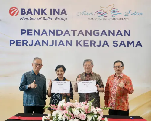 Bidik Pasar Properti Premium, Emiten Anthony Salim (BINA) Gandeng Alam Sutera