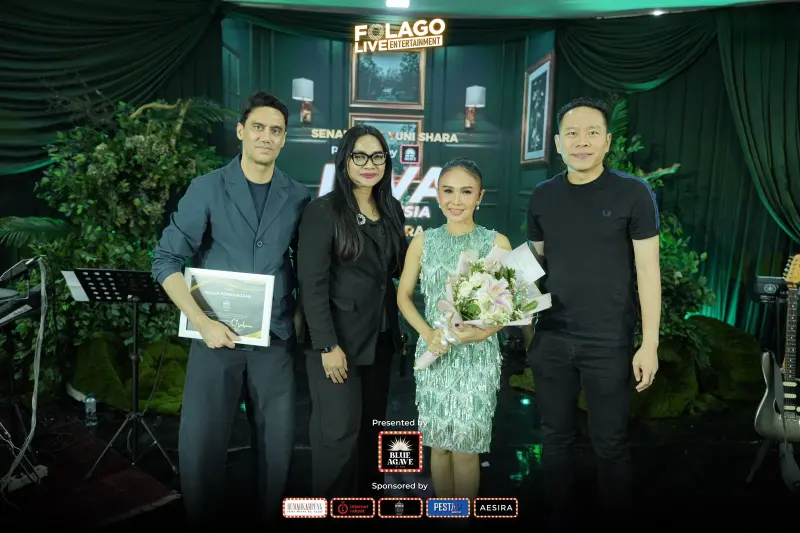 Folago (IRSX) Meledak di TikTok LIVE: Konser Digital Yuni Shara Tembus 5 Juta Impression dan 100 Ribu Penonton
