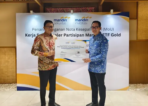 Gandeng Mandiri Sekuritas, Mandiri Investasi Bakal Rilis ETF Emas Syariah di 2026