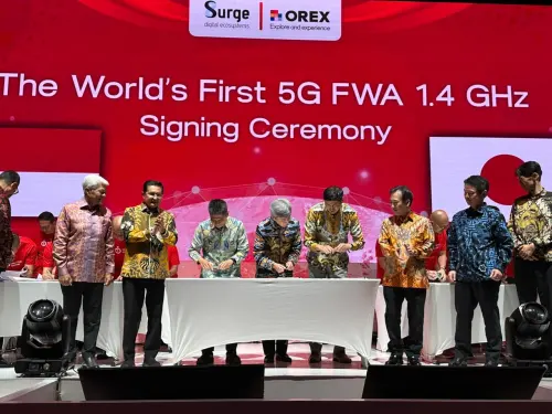 Gandeng OREX SAI, WIFI Hadirkan Hadirkan Jaringan 5G FWA 1.4GHz Pertama di Dunia