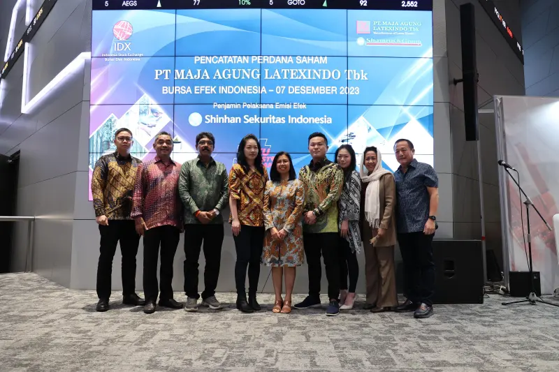 Penjualan Maja Agung Latexindo (SURI) Tembus Rp113 Miliar di Q3-2025