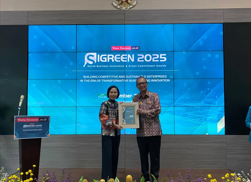 Tekan Emisi GRK, Astra Agro (AALI) Borong Penghargaan Green Commitment Award 2025