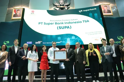 Didukung Grab–Emtek, Superbank (SUPA) Cetak Laba Ratusan Miliar Pasca IPO