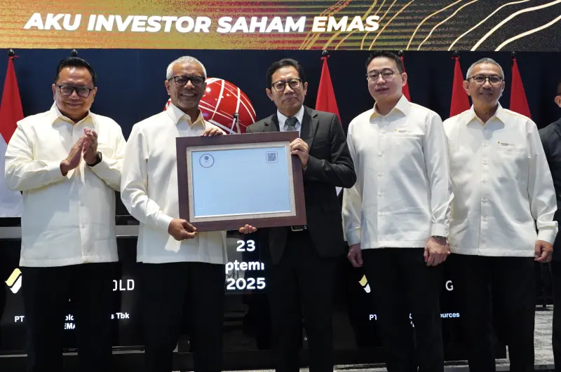 EMAS Kantongi Kredit Jumbo US$350 Juta untuk Proyek Tambang Emas